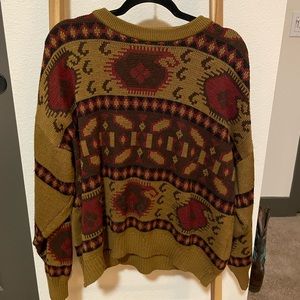 vintage grandpa sweater
